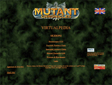 Tablet Screenshot of mutantpedia.com
